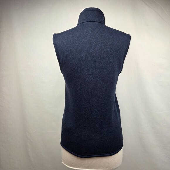 Patagonia Better Sweater Fleece Full Zip Vest Navy Blue Small - Picture 10 of 13